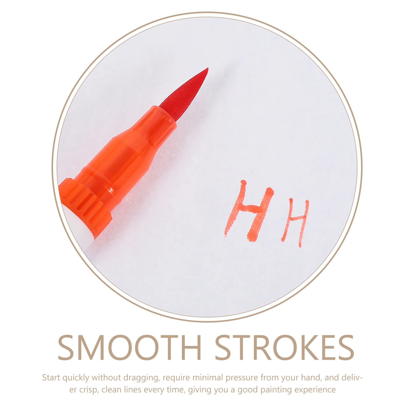 

100 шт. портативные легкие маркеры-раскраски для художественных принадлежностей и канцелярских товаров, маркеры-кисти, ручки-раскраски