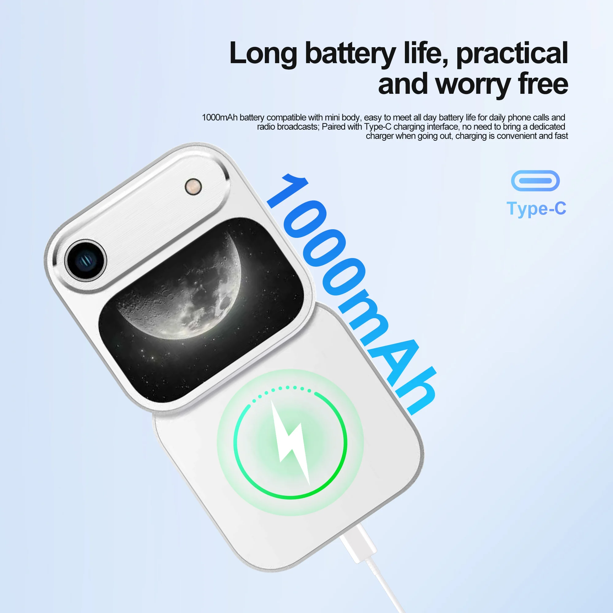 سيرفو i17 الهواء هاتف محمول صغير الوجه ثنائي الشريحة 1.77 "شاشة بلوتوث الطلب ماجيك الصوت راديو FM الشعلة 2G GSM هاتف محمول صغير قابل للطي