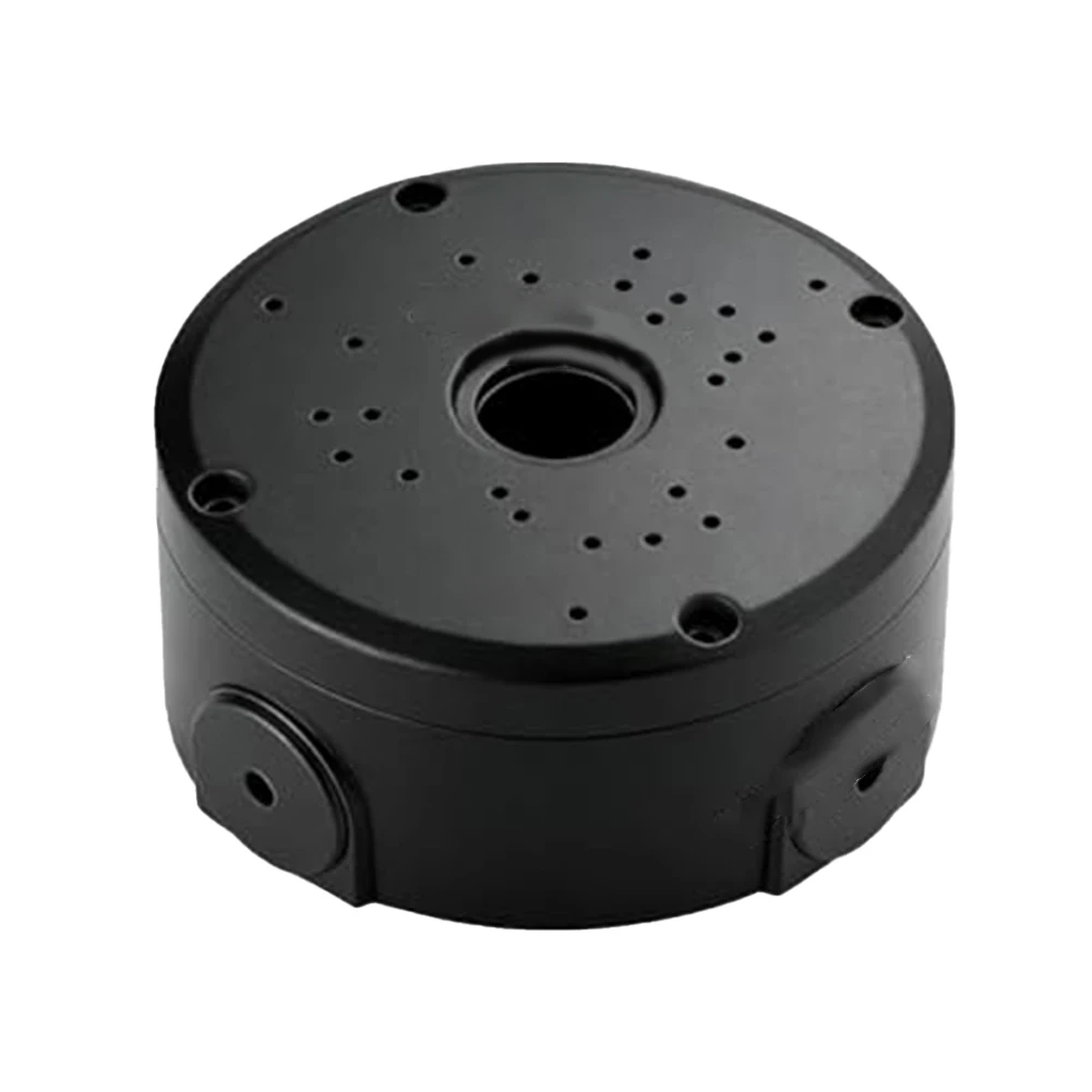 Black IP66 Waterproof Junction Box Set 4 Pack Hemispherical Mounting Enclosure For Dome Security Camera Wall Ceiling Installatio