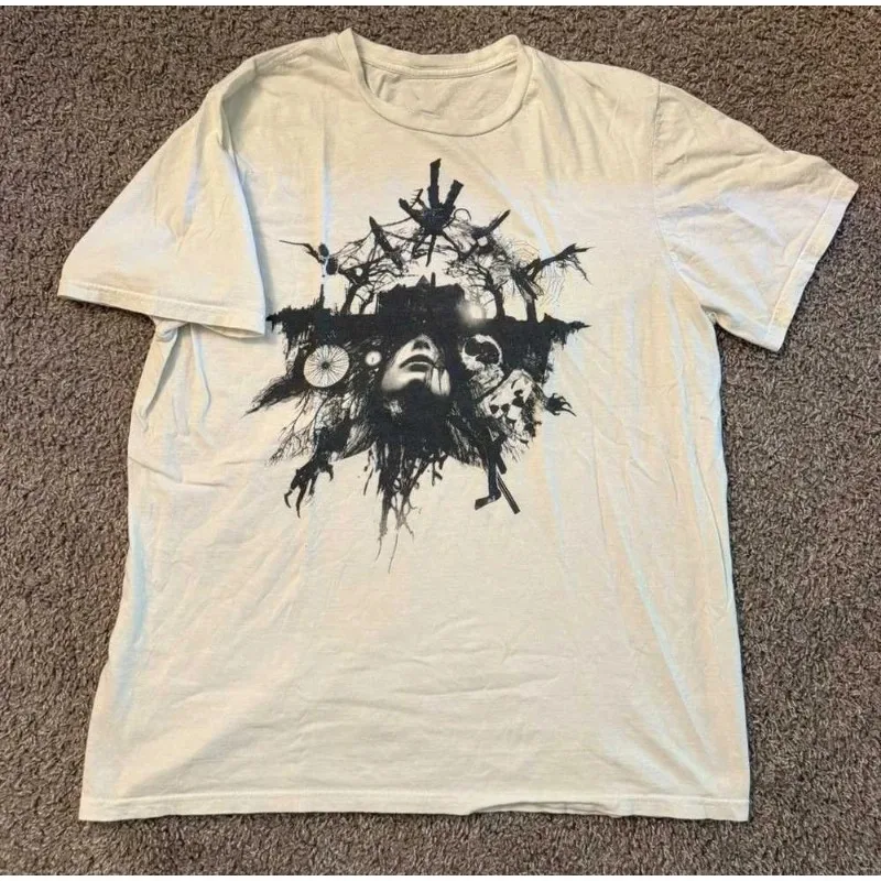 Resident Evil Video Game Action Horror Men's T-shirt Summer New Item Suitable for Both Men and Women High Street T-shirt