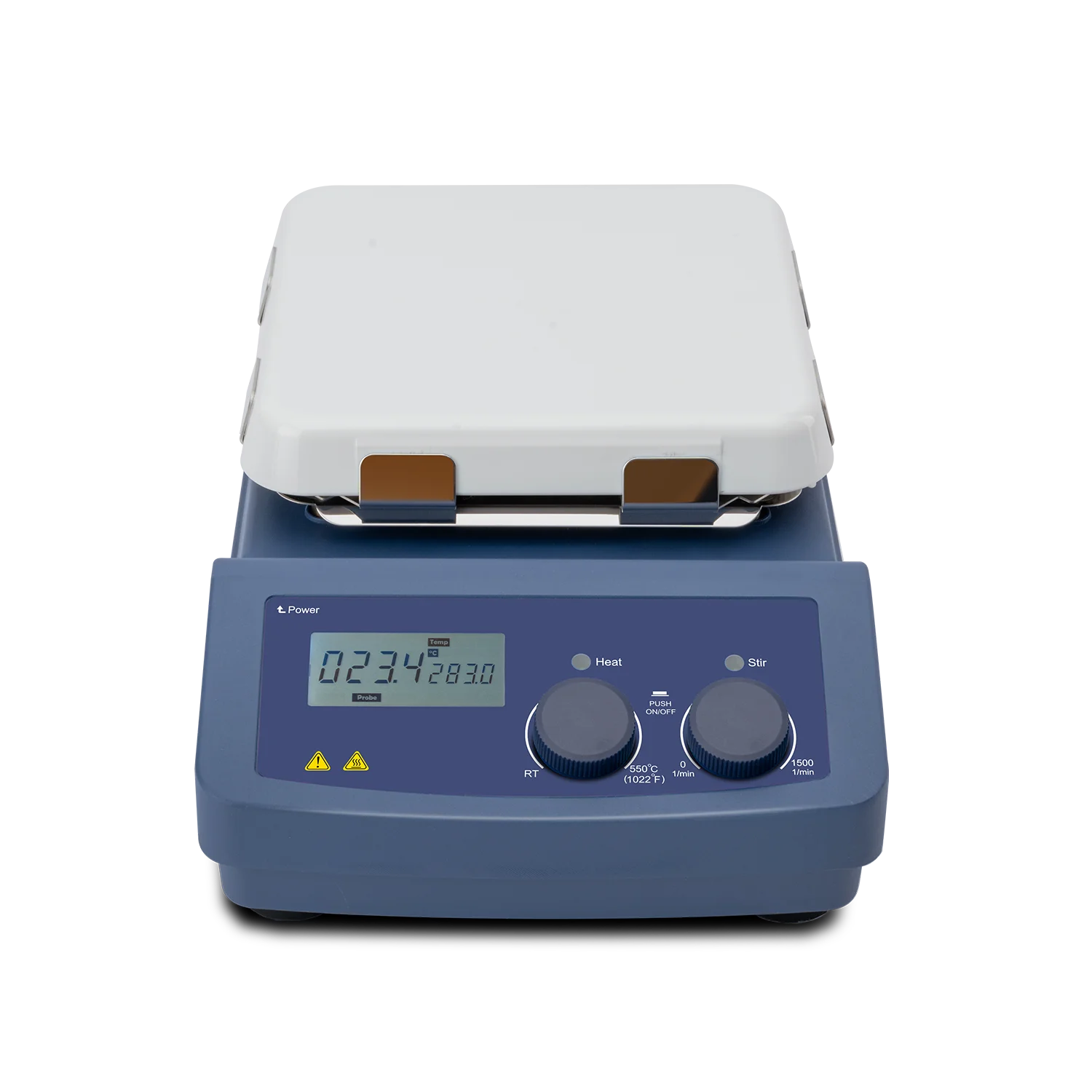 Laboao LCD CNC Aquecimento Agitador magnético de placa quadrada de 7 polegadas Agitador magnético de controle digital