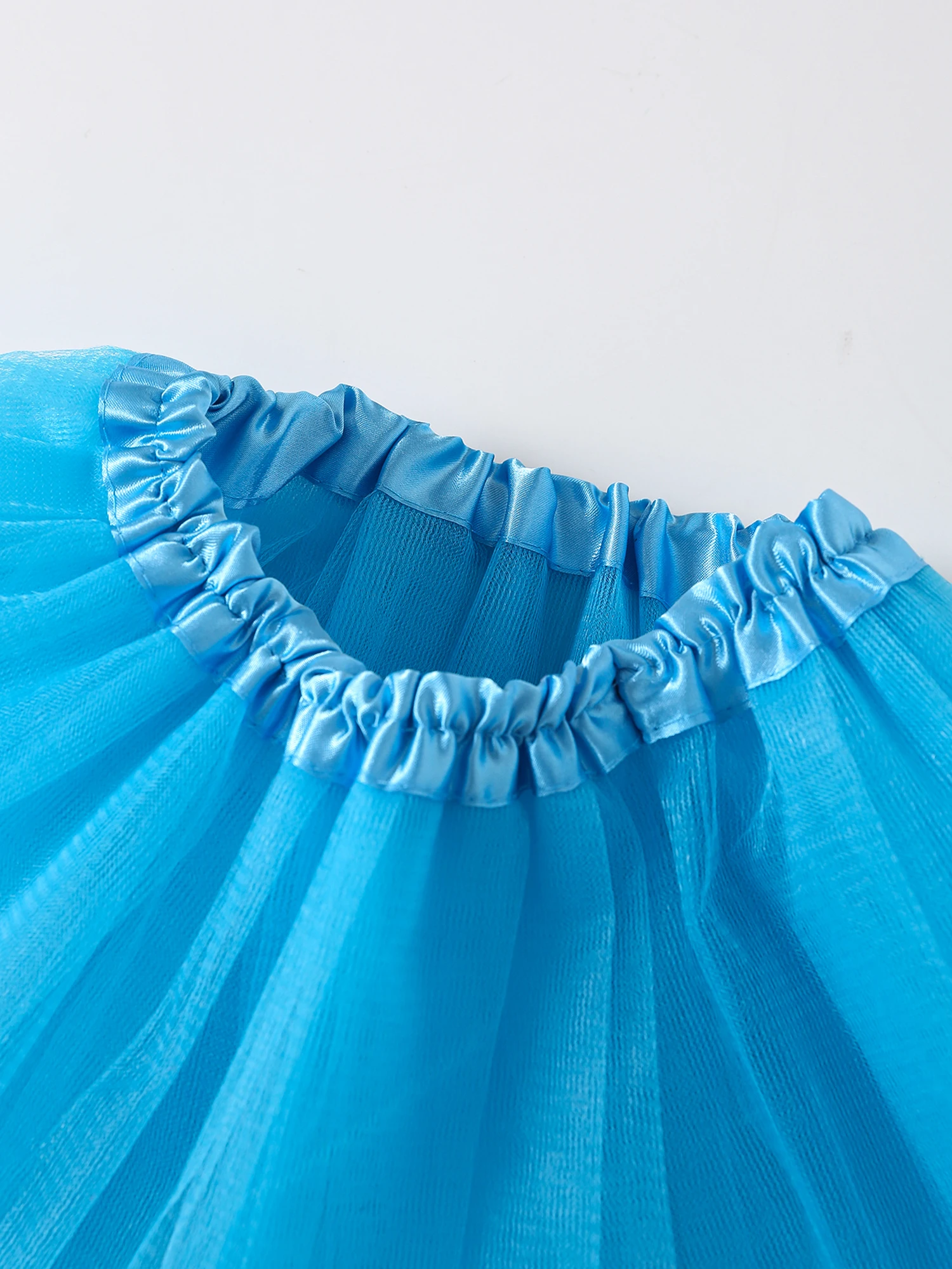 Solid Color Tutu Skirt For  girls Elastic Ballet Dancewear Tutus Mini Skirt Fairy Tulle Skirt Puffy Skirts Ballet Skirts