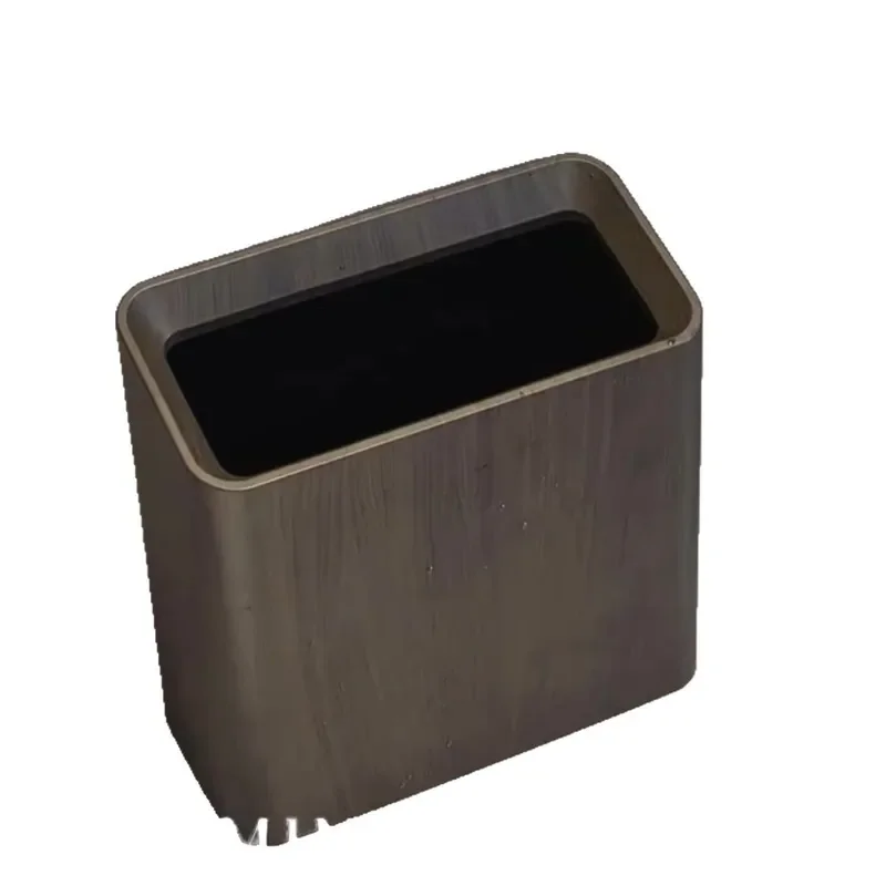 Nordic Wood Grain Double Layer Trash Can for Home Living Room Bedroom Kitchen Office Bathroom Simple Waste Basket