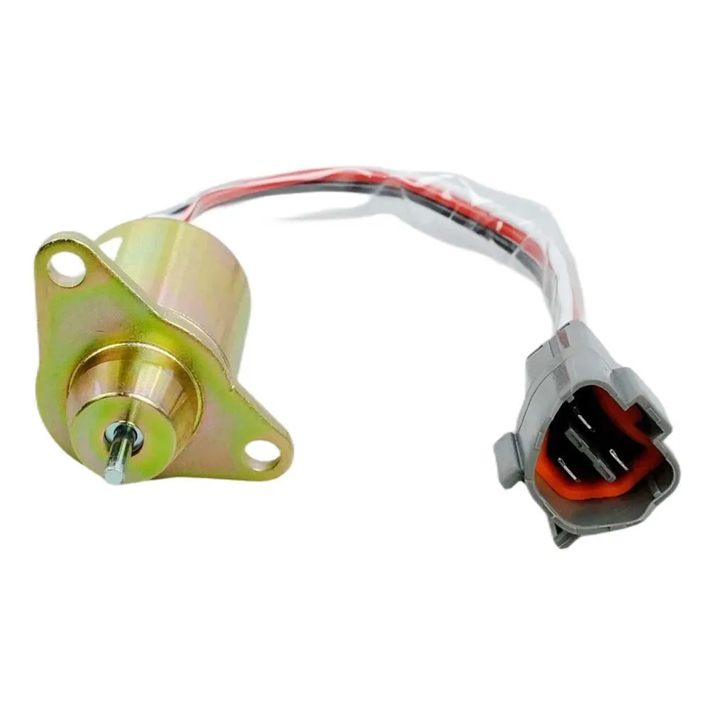 1pc Fuel ShutOff Solenoid 119233-77932 For Stop Solenoid 12VDC Fuel Shut-off Solenoid Valve Garden Power Tool Accessories