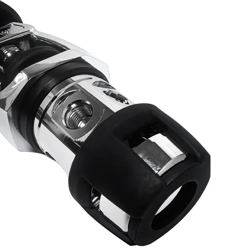 Diving first-stage pressure reducing valve set, five-hole design high pressure regulator