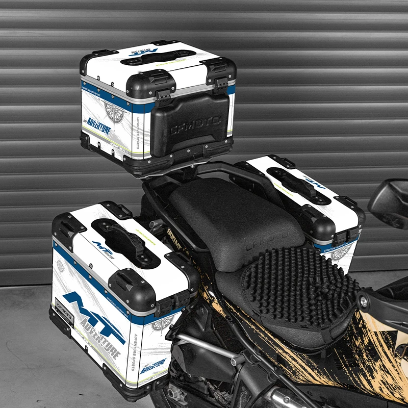 

Used For CFMOTO 800MT 2023 Rear Three Storage Boxes Decorative Protection Sticker Kit Motorcycle Accessories