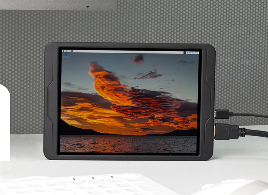 شاشة لمس سعوية 8 بوصة 2K، 1536 × 2048، IPS، تدعم نظام التشغيل Raspberry Pi، Jetson Nano، PC، لوحة زجاجية مقوية للترابط البصري