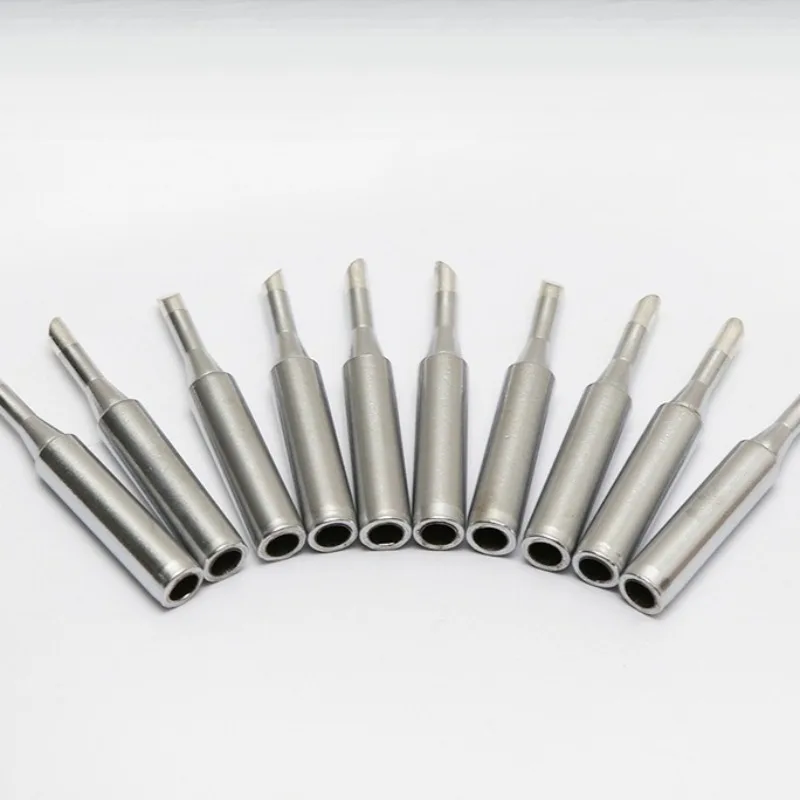 Horseshoe head C-type welding welding head 900-4C inclined plane Tin soldering iron tip Lead-free welding table Luotie head
