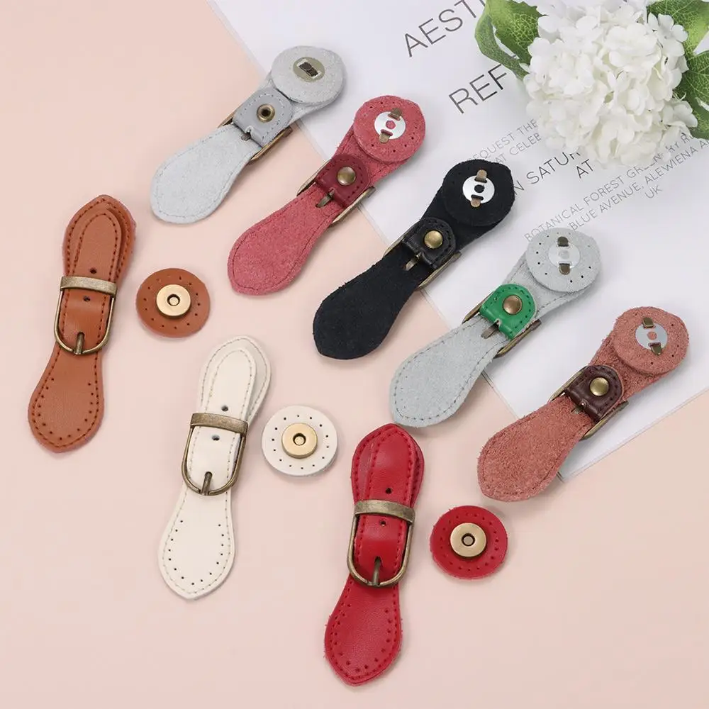 جديد خمر حقيبة المشبك الجلود خياطة على المفاجئة المعدنية DIY محفظة مشبك زر حقيبة اليد