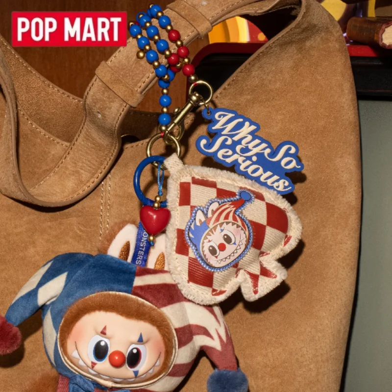 

POPMART WHY SO SERIOUS Series Подвеска из натуральной глухой коробки Mystery Box Guess Bag Игрушки Кукла Симпатичная аниме-фигурка Настольный подарок на Хэллоуин