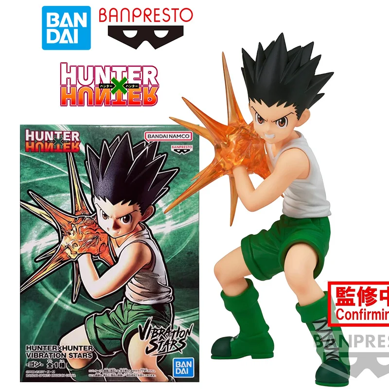 

Bandai Namco Banpresto Hunter X Hunter вибрирующие звезды Gon 11 см аниме оригинальная экшн-фигурка модели игрушки