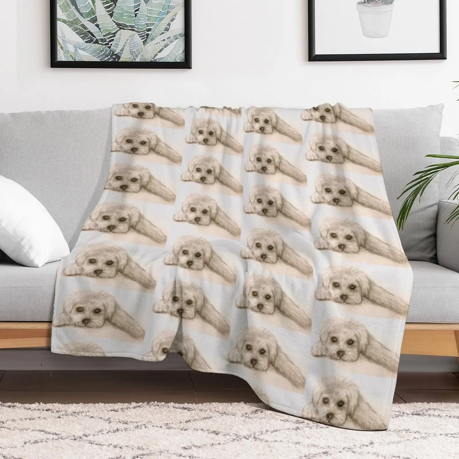 Deep in Thought Throw Blanket Blankets Sofas Of Decoration Thins Blankets