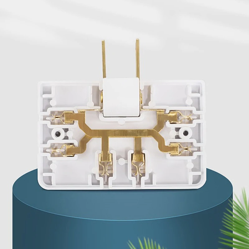 Rotatable Socket Converter 180 Degree Multi Plug Slim Wireless Outlet Adapter