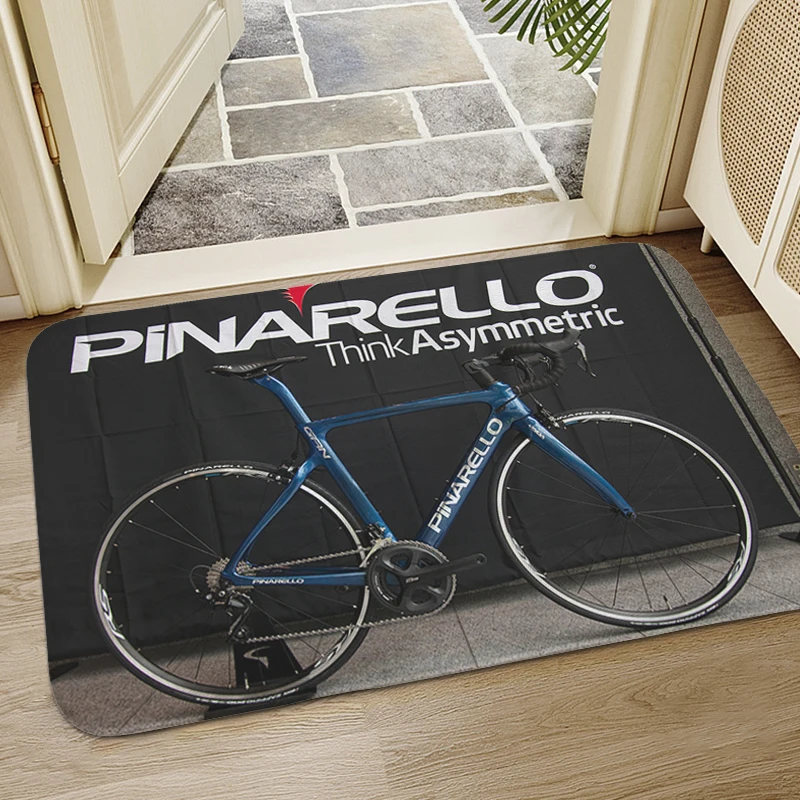 Porch Foot Mat Non-slip H-Pinarello Kitchen Balcony Bath Rug Home Decor Items Custom Doormat Entrance Door Hallway Floor Carpet