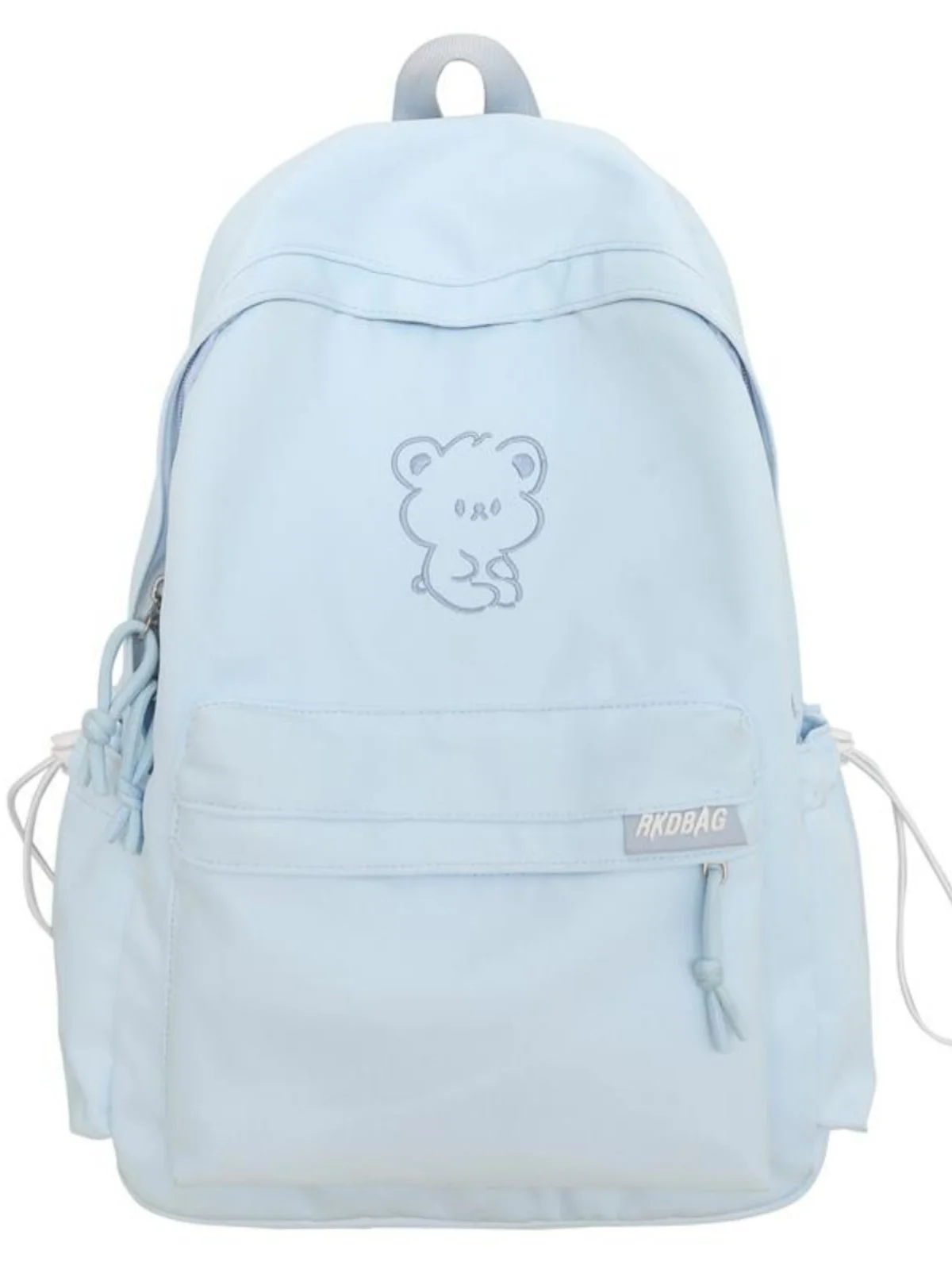 Casual Versatile Bapa per le ragazze delle scuole medie e superiori 2024 Nuova borsa a doppia spalla Sle Borsa da scuola per il tempo libero Materiale in nylon