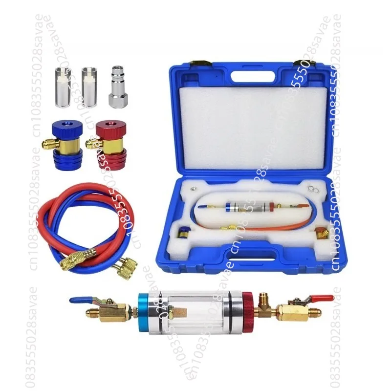 

Automotive fluorine oil purifier, oil control, refrigeration oil filtration separation, replacement tool, testing equipment set