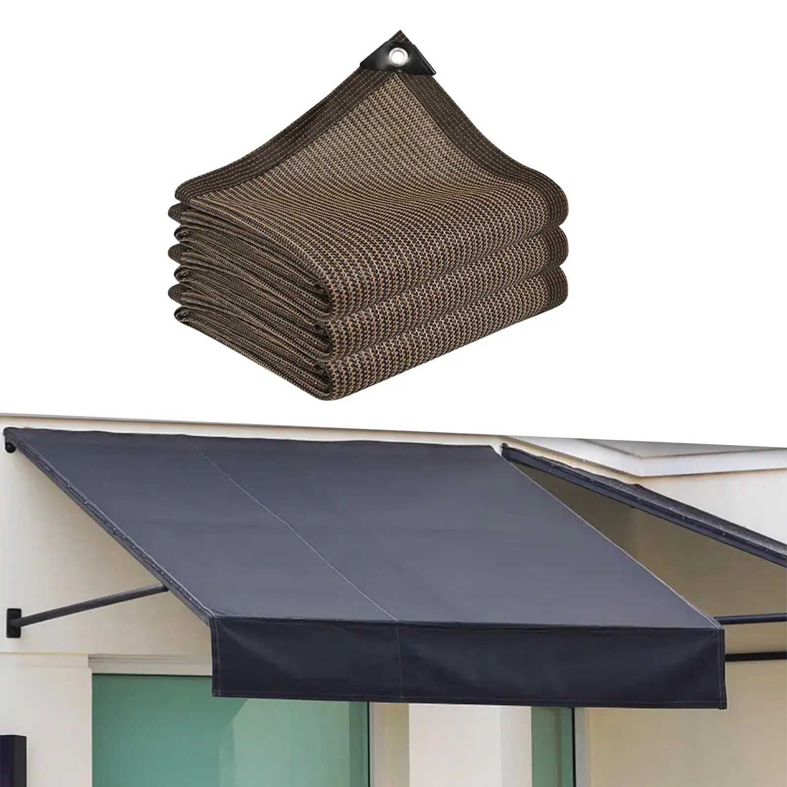 Outdoor Shade Cloth Rectangle Sunblock Netting for Plants Patio Greenhouse Heavy Duty Polyethylene Garden Sunshade Canopy for