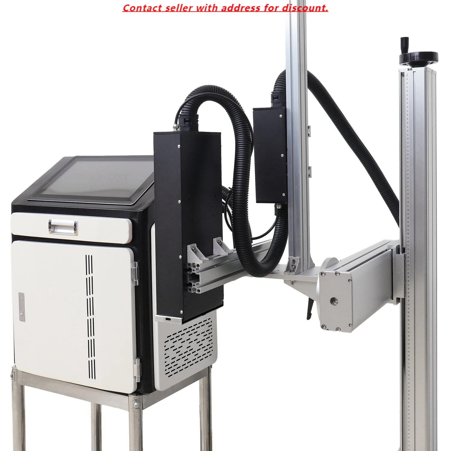 

High Resolution 600DPI UV Large Format Printer Machine Marking For PVC OPP BOPP PET Coated Paper Metal