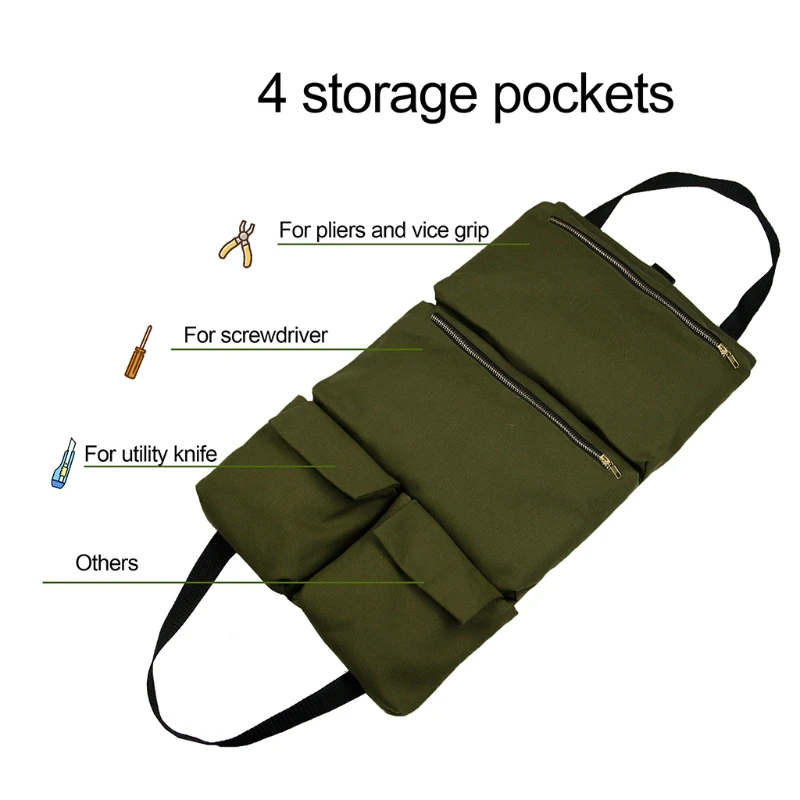 Multi Purpose Pocket Portable Storage Bag Perfect to Store Different Items Accessories Hardware Tools Waterproof