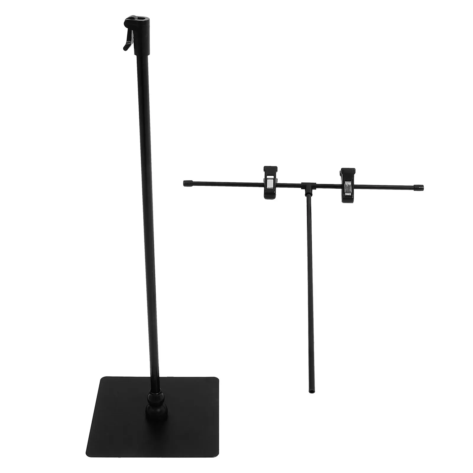 Suporte de Pôster em Forma de T, Montagem Rápida, Suporte Ajustável para Banner, Ideal para Lojas, Escritórios e Residências, Área de Visualização Ampla para Exibição de Pôsteres