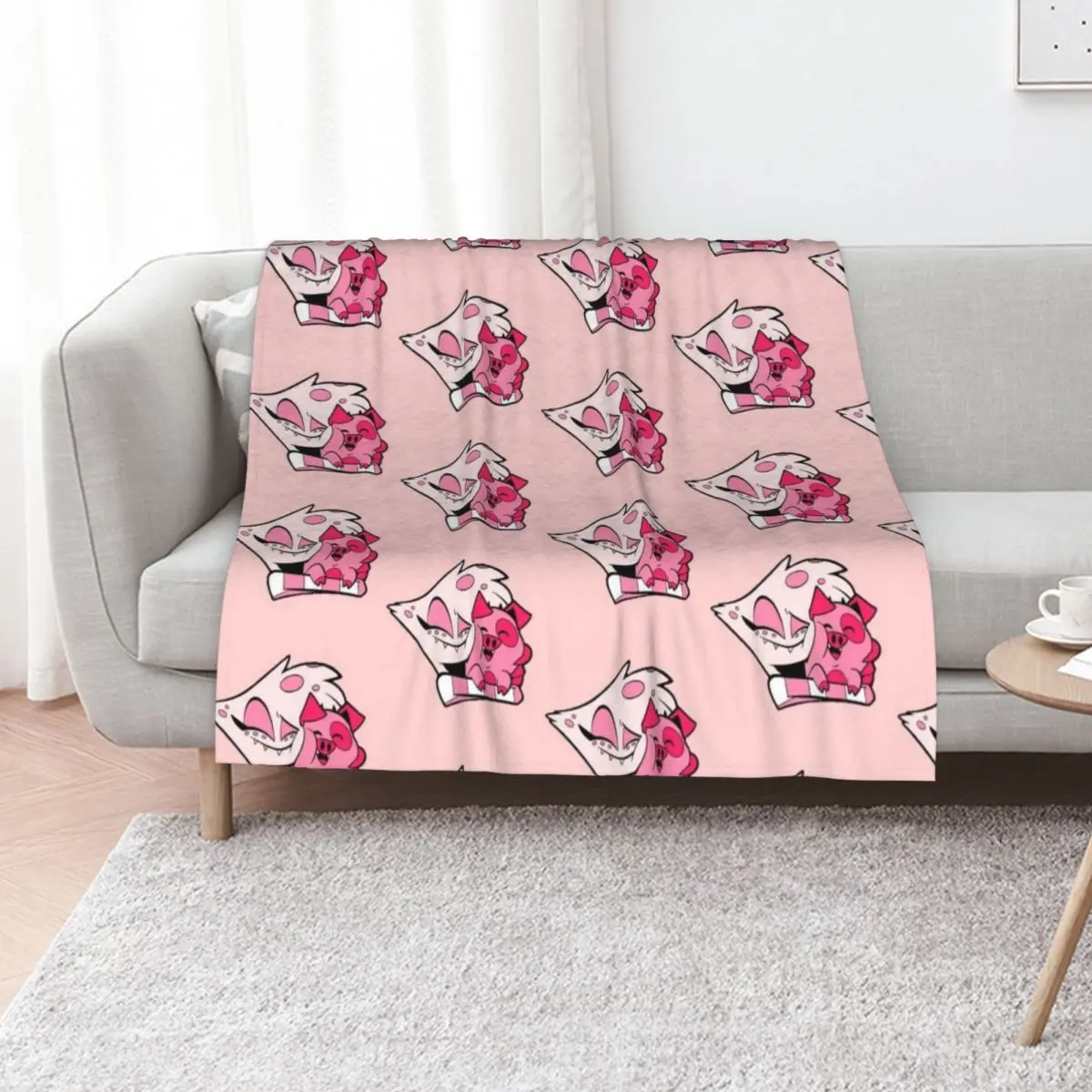 Angel Dust and Fat Nuggets Throw Blanket For Sofa Thin Sofa Quilt Thermals For Travel Quilt Thins Luxury Designer Blankets