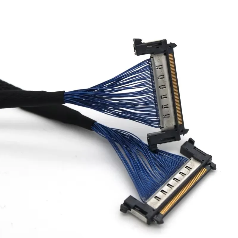 JAE Coaxial Ultra-Thin Screen Line FI-RE51p 41p HD Screen Line 4k Signal Test Connection Line Is Reversed In the Same Direction