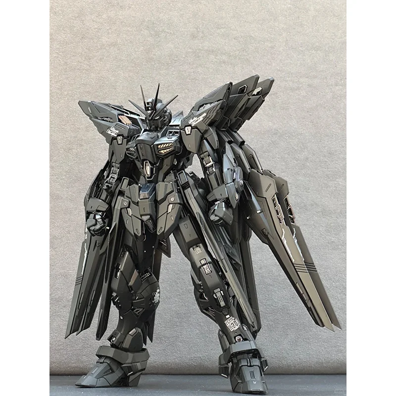Em estoque pixin strike liberdade mg 1/100 mgex figura de ação montagem modelo kit meia-noite revestimento modelo mecha brinquedos crianças presente
