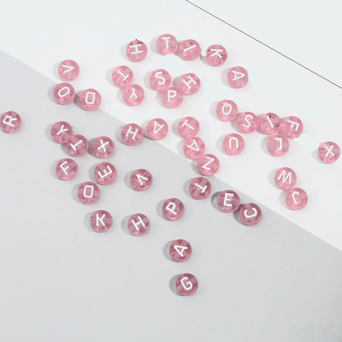حروف أبجدية أكريليكية وردية لصنع الأساور والقلائد التي تصنعها بنفسك ، خرزات 4x7 ، سحر حروف شفافة ، من من من من من ومن ومن ومن ومن ومن ومن ومن ومن ومن ومن ومن ومن ومن ومن ومن ومن ومن ومن ومن ومن ومن ومن ومن ومن ومن ومن ومن ومن ومن ومن ومن ومن ثم