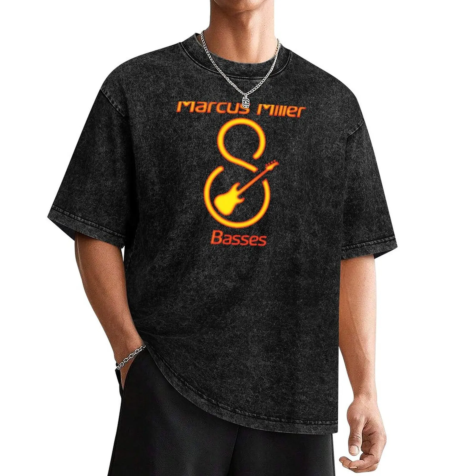 Sire Marcus Miller Basses T-Shirt street wear man t shirt blacks anime clothes mens plain t shirts