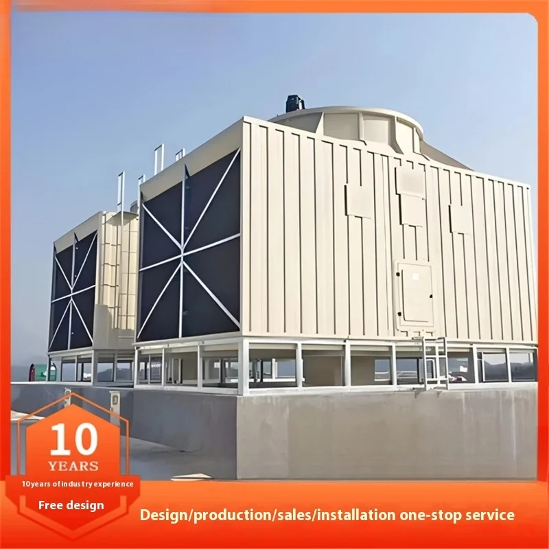 Machine à eau glacée à double vis refroidie à l'eau de refroidissement et de chauffage à double usage avec fonctions d'eau chaude et froide, Installation zéro,