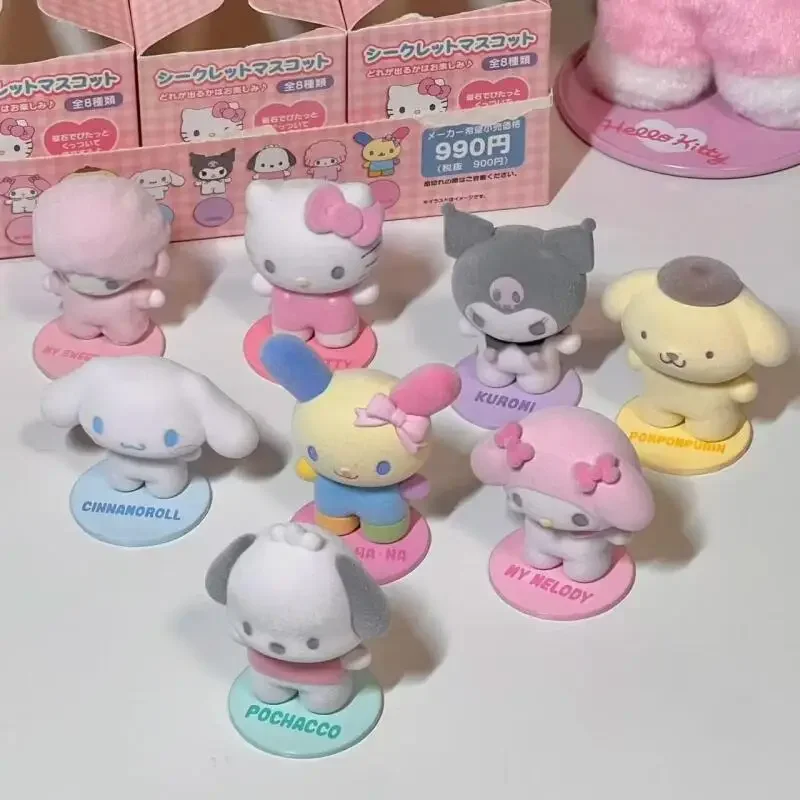 

Kawaii Kuromi Cute Exquisite Hello Kitty Melody Usahana Petite Desktop Bedroom Decoration Magnetic Base Friends Birthday Gift