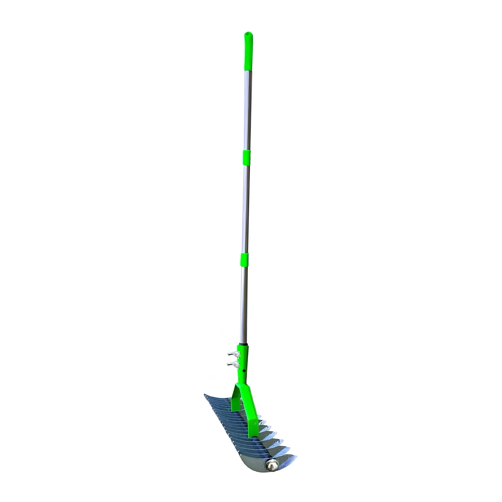 1 Set Lawn Hay Rake Alloy Steel Head for Garden Cleanup Leaf Collection Soil Loosening Yard Landscaping Tool Durable
