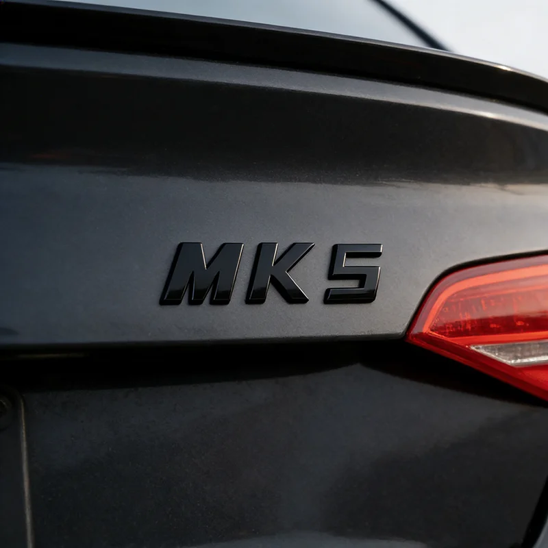 

3D ABS MK5 MK6 MK7 MK8 MK7.5 Letters Emblem For Volkswagen VW GOLF 6 7 MK6 MK7 MK7.5 Car Trunk Sticker