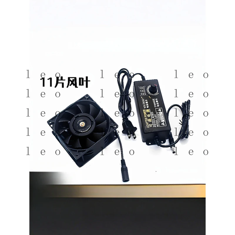 High-speed 9038 12V 4.32A 9CM powerful fan, adjustable fan, car modification supercharger fan