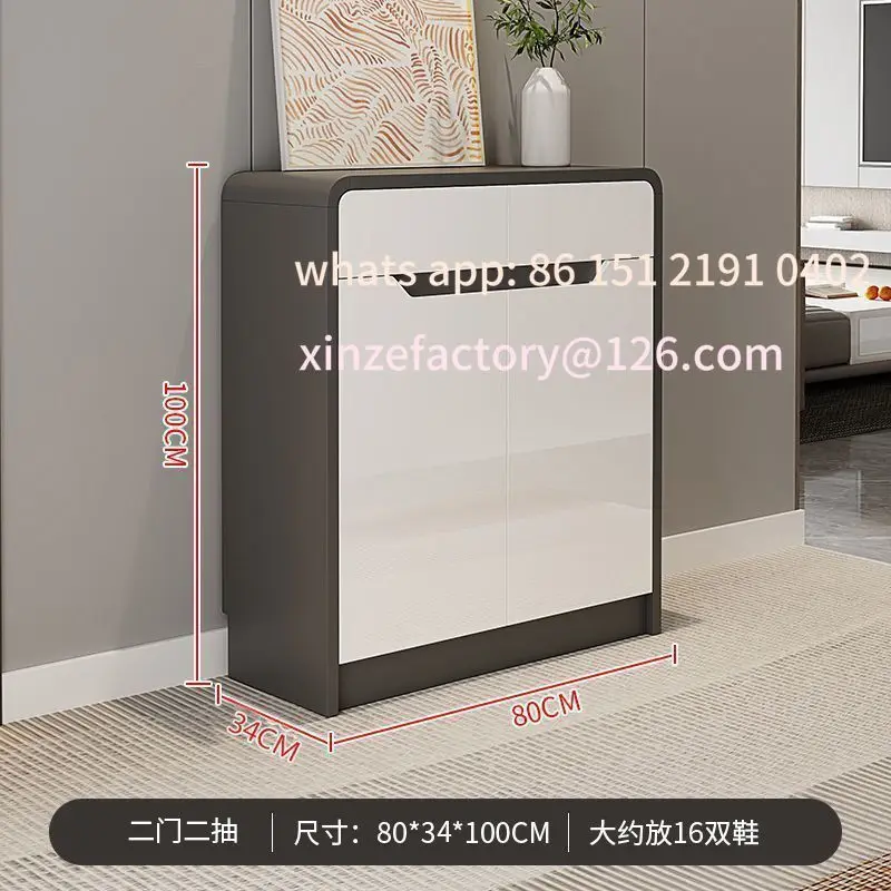 

Customizable door shoe cabinet household simple
