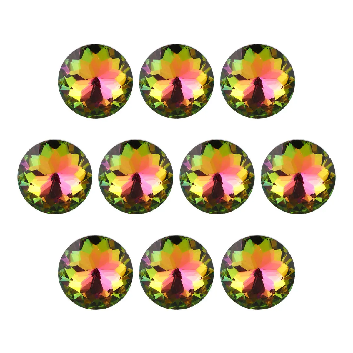 

10Pcs Zinc Alloy Crystal Drawer Knobs Cabinet Pull Handles Single Hole Door Handle for Wardrobe Furniture Bathroom Office