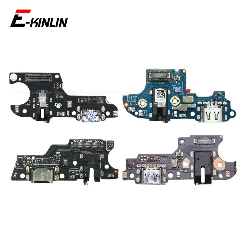 Charger USB Dock Charging Dock Port Board With Mic Flex Cable For OPPO Realme 1 2 3 3i 5 5s 5i 6 6i 6S 7i 7 Pro 4G 5G