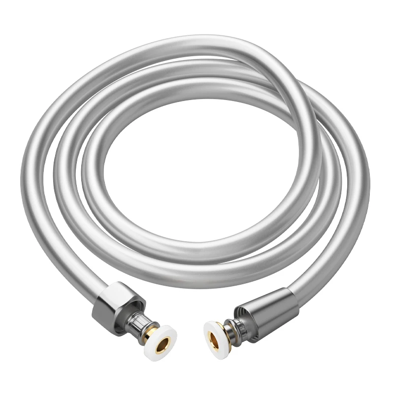 

Ручной шланг для насадки для душа из ПВХ, универсальный гибкий противообмоточный взрывозащищенный водяной шланг, удлинительная трубка для смесителя для ванной комнаты