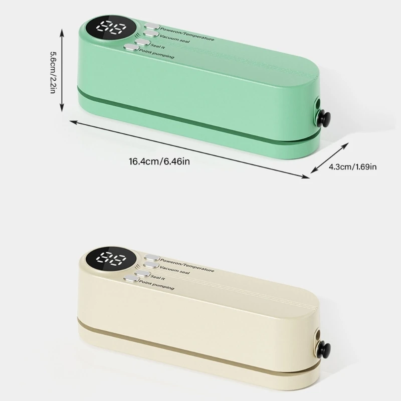 أداة غلق الأكياس القابلة لإعادة الشحن، أداة غلق الحرارة، مكنسة كهربائية محمولة باليد