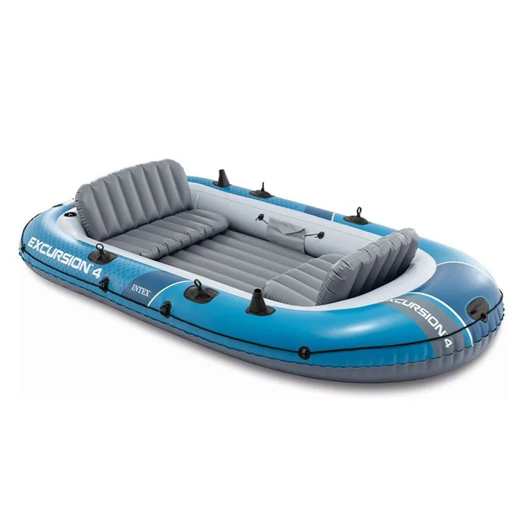 Original and genuine four or five-person inflatable boat rubber rowing boat fishing boat thickened