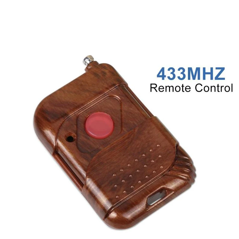 GERMA 433MHz 1 Button EV1527 Remote Control RF Transmitter with AC 110V 220V 1CH 433Mhz Wireless Relay Receiver Module For Home