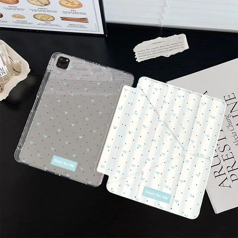 Y-Shape 3 Fold Protective Case For iPad10.2 7/8/9th 4/5 10.9 IPad Mini6 8.3 air3 10.5 Pro 11 2020 iPad A16 2025 11th Air11/13