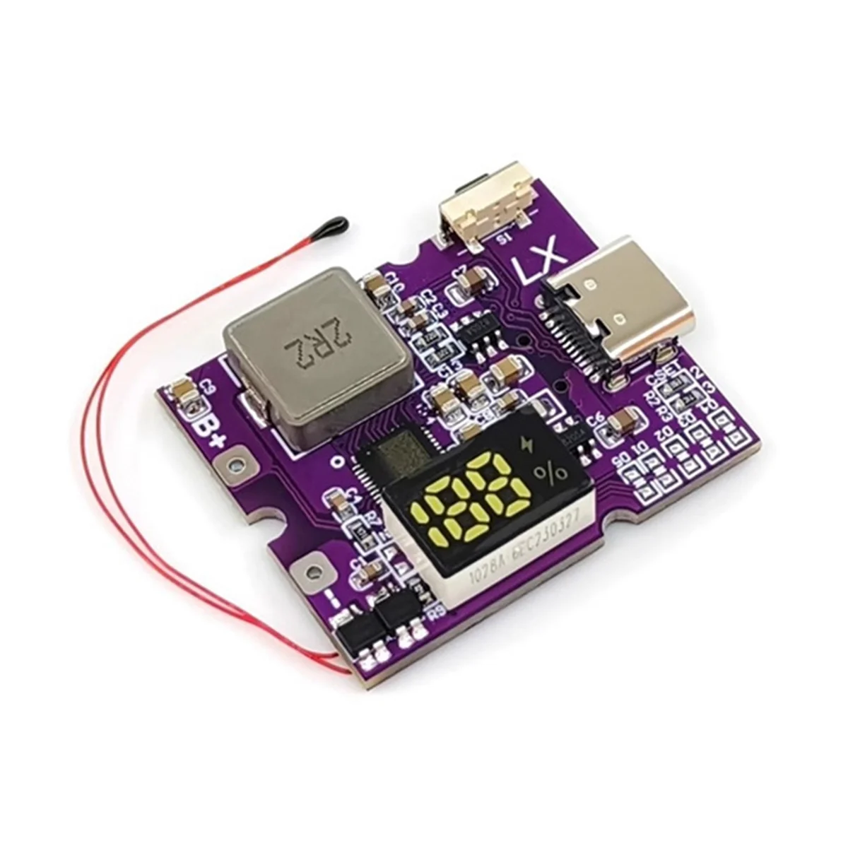 A07I 22.5W 전원 은행 리튬 배터리 충전기 지원 PD/QC, Type-C용 양방향 고속 충전 모바일 전원 모듈