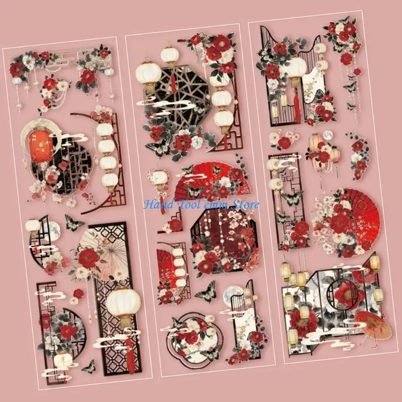 H37F Scrapbook Sticker Journaling Sticker Book Aesthetic Sticker Scrapbook Sticker