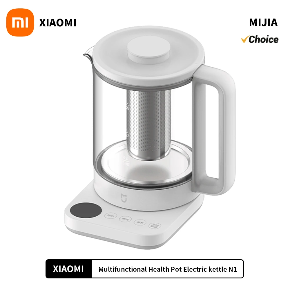 NEW XIAOMI MIJIA Multifunctional Health Pot Electric kettle N1 Household Appliances 800W 304 Stainless Steel Heat Preservation