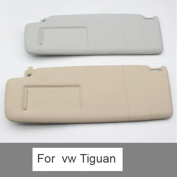 Para VW Tiguan 2008 2009 2010 2011 2012 2013 2014 2015 2016 Sunvisor Interior Com Espelho Viseira frontal montagem acessórios do carro