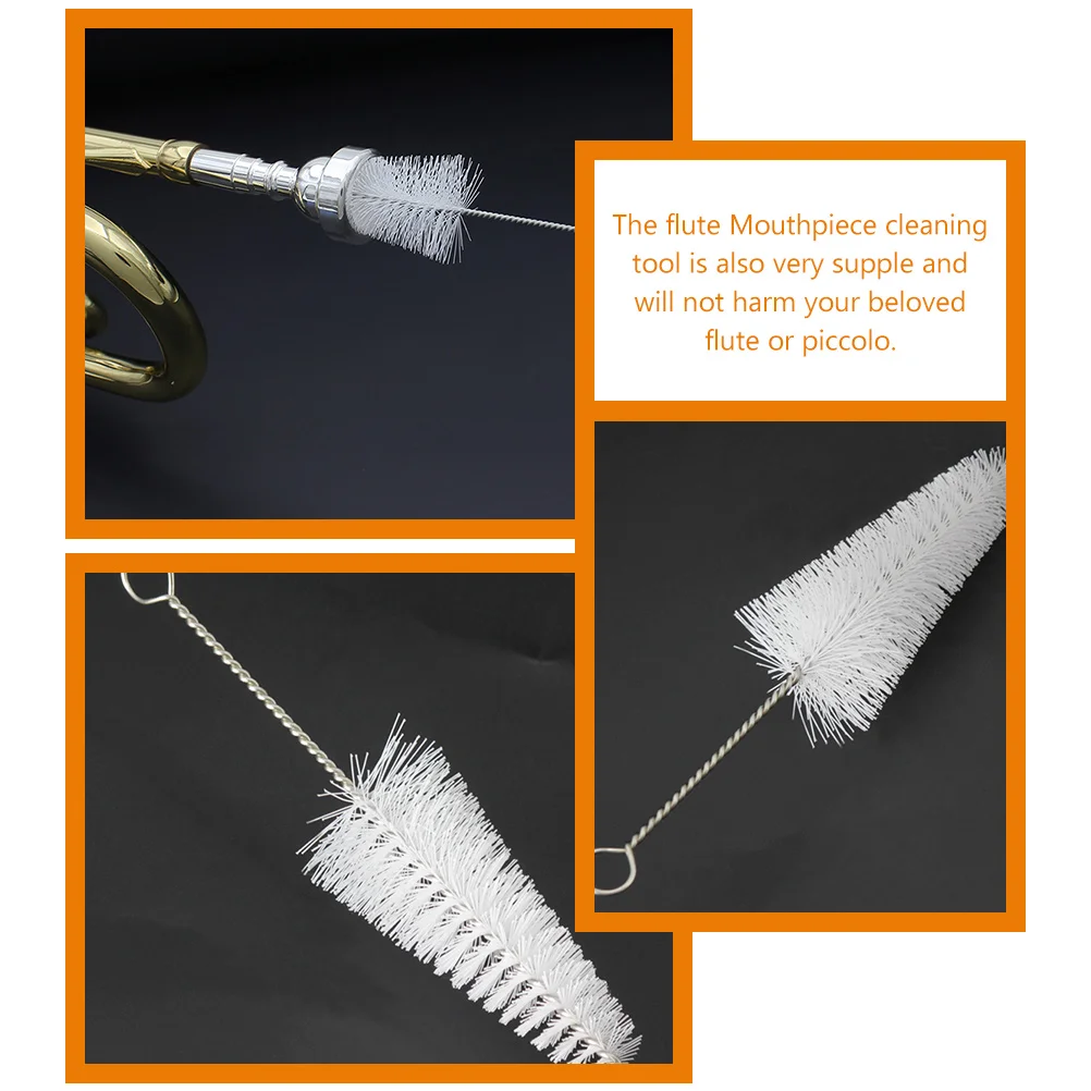 

Cleaner Mouth Cleaning Brush Brushes for Musical Instruments Trumpet and Mouthpiece