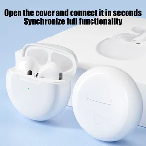 Điều khiển tai nghe không dây TWS SMART Touch, Tai nghe Bluetooth 5.0, Thể thao tai nghe, Nhạc tai nghe, Xiaomi, Huawei, Bản gốc, Pro 6 8 Điện thoại thông minh bán hàng chính - 3