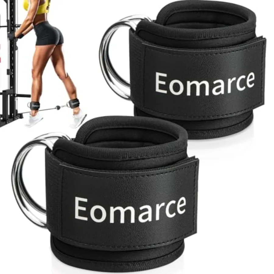 2 STUKS Set Premium Kabel Kick Back Enkelbandjes voor Kabelmachines Vrouwen en Mannen Glute Kickback Enkelbandje voor Workout Enkel Cuf