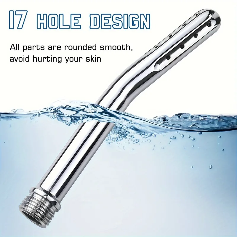 منظف فوهة ألومنيوم محمول للجنسين مع حقيبة سفر